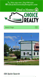 Mobile Screenshot of choicerealtyfreeport.com